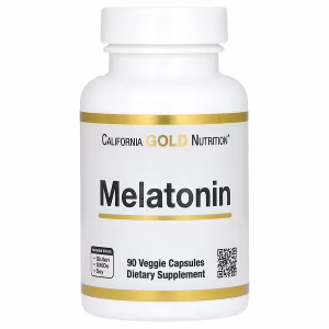 melatonine maroc – California Gold Nutrition 3 mg, 90 gélules