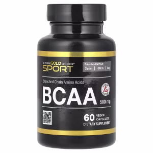 BCAA California Gold Nutrition AjiPure 500 mg 60 gélules au Maroc